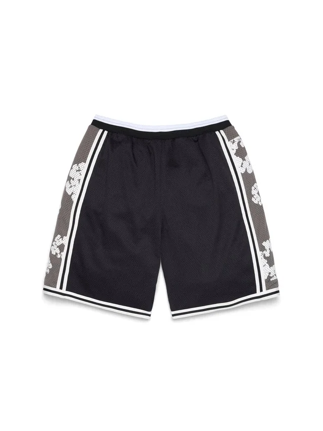 Pantaloncini Olaf con Cotton Wreath in cotone, neri