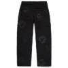 Pantaloni cargo Mono Wreath, neri