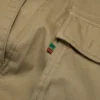 Pantaloni cargo stagionali color cuoio