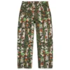 Pantaloni cargo stagionali verde mimetico