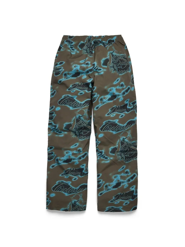 Pantaloni con cuciture nastrate Cloud Camo