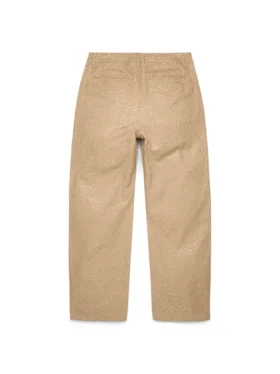 Pantaloni Crystal Chino color cuoio