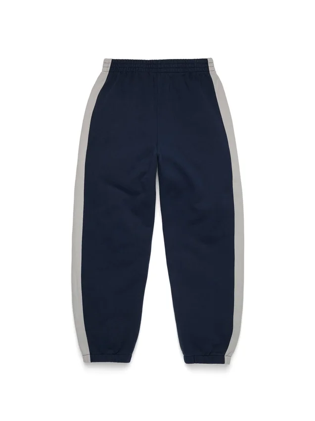 Pantaloni della tuta a pannelli Denim U blu navy