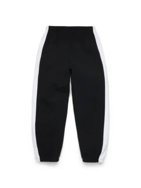 Pantaloni della tuta a pannelli Denim U, neri