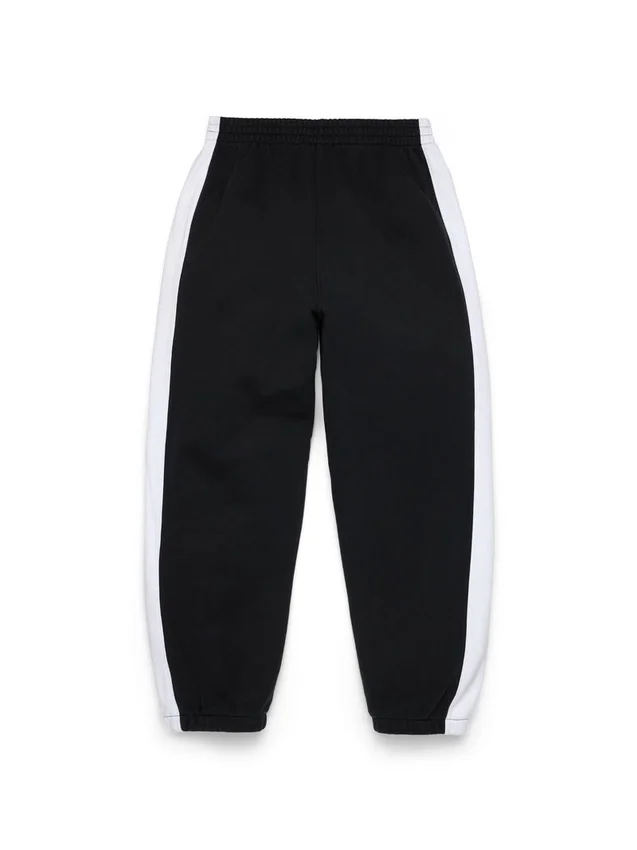 Pantaloni della tuta a pannelli Denim U, neri