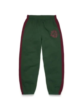 Pantaloni della tuta a pannelli Denim U, verde