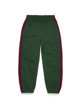 Pantaloni della tuta a pannelli Denim U, verde
