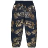 Pantaloni della tuta ADG con stampa "Banner", blu navy