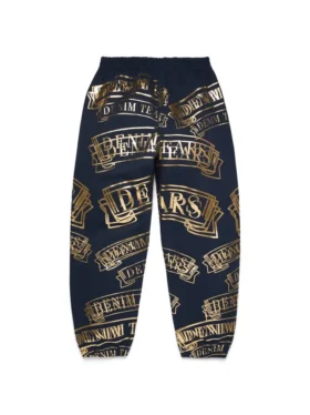 Pantaloni della tuta ADG con stampa “Banner”, blu navy
