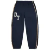 Pantaloni della tuta in ciniglia DT blu