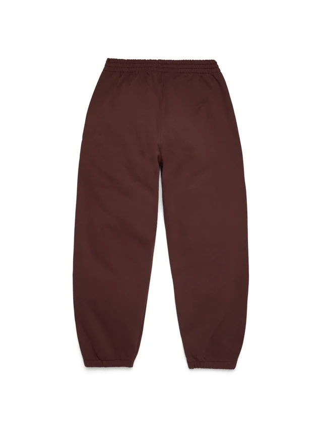 Pantaloni della tuta in DT Chenille marroni