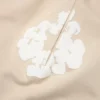 Pantaloni della tuta larghi Cotton Wreath color crema