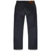 Pantaloni in Denim a gamba dritta con cimosa