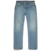 Pantaloni in Denim a gamba dritta, lavaggio chiaro
