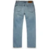 Pantaloni in Denim a gamba dritta, lavaggio chiaro