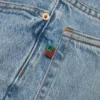 Pantaloni in Denim a gamba dritta, lavaggio chiaro