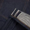 Pantaloni in Denim larghi con cimosa