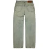 Pantaloni in Denim larghi, lavaggio sporco