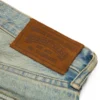 Pantaloni in Denim "Cotton Wreath" dal taglio ampio, lavaggio sporco