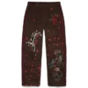 Pantaloni in velluto a coste "Tattoo" marroni