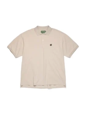 Polo “Peace Wreath” color crema