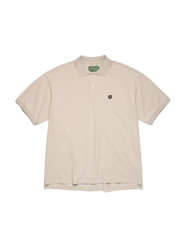 Polo “Peace Wreath” color crema