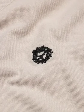 Polo “Peace Wreath” color crema