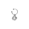 Portachiavi "Cotton Wreath" argento
