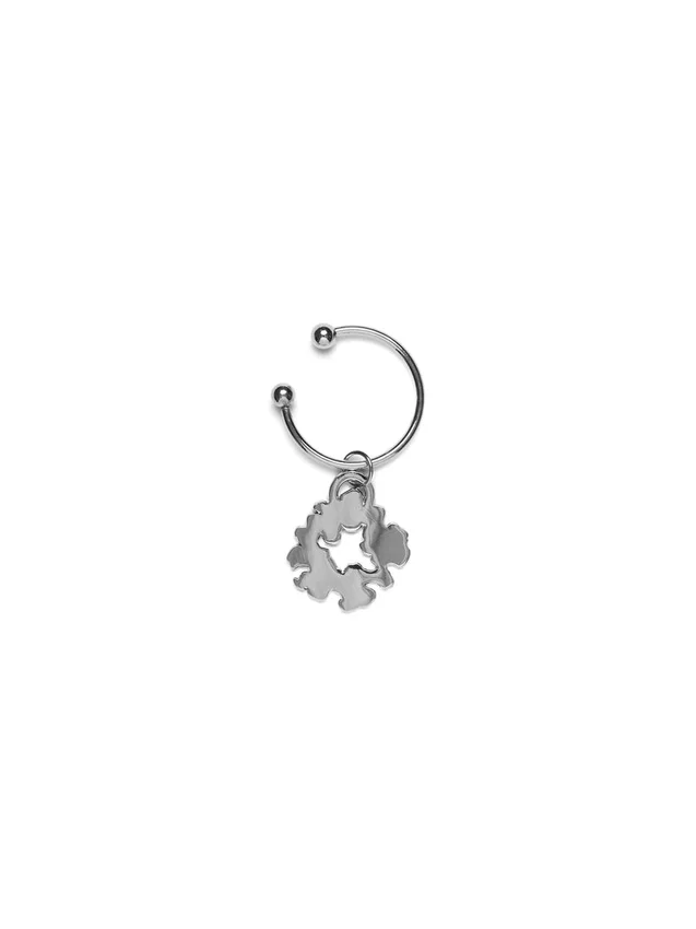 Portachiavi "Cotton Wreath" argento