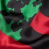 Sciarpa con bandiera panafricana a ghirlanda, rosso/nero/verde